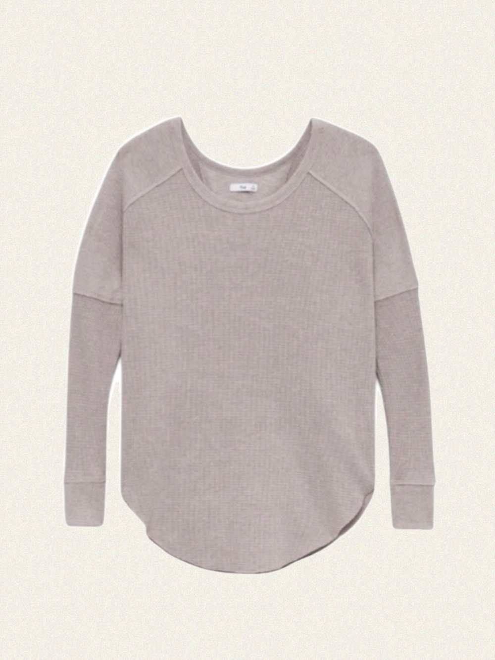 TNA Alder Thermal Waffle Knit Top